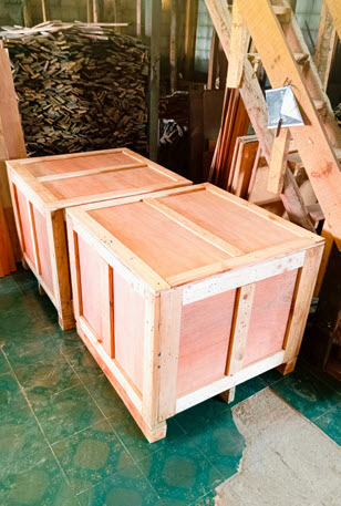 Proyek palet kayu PT XPM